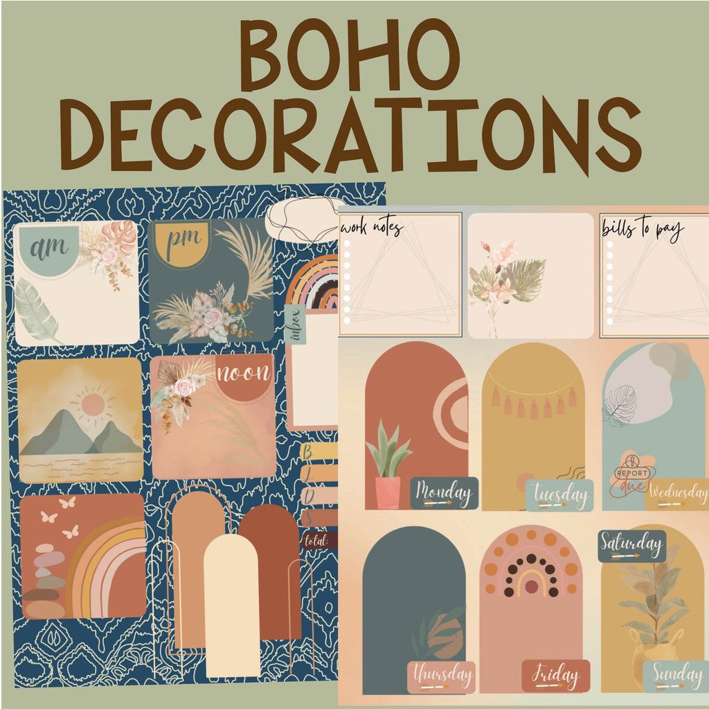 Boho Decor Noteful
