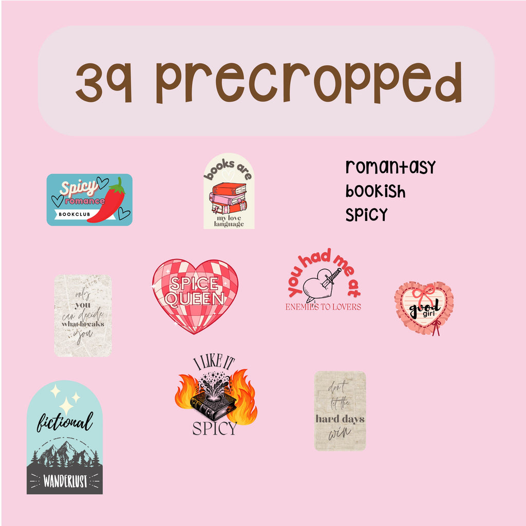 Book Lover - Noteful & Goodnotes Planner Stickers (Copy)